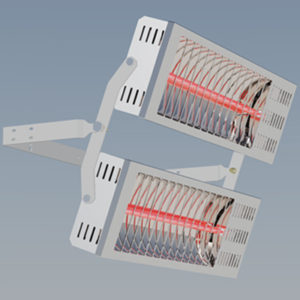 Shortwave lR Heater